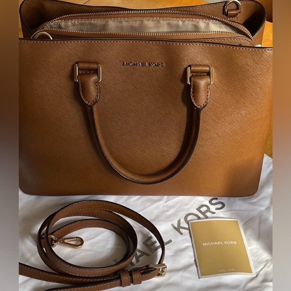 Michael Kors Brown Satchel/Crossbody